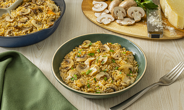 Mushroom Chicken Risotto